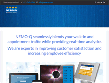 Tablet Screenshot of nemo-q.com